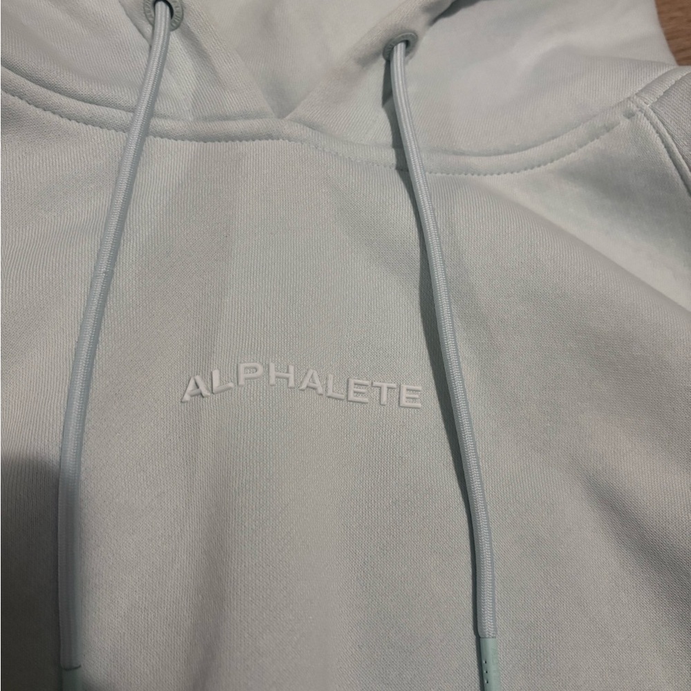 Mint Green Alphalete Hoodie​​ - Picture 2 of 3